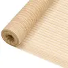 vidaXL Filet brise-vue Beige 1,8x10 m PEHD 195 g/m²