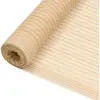 vidaXL Filet brise-vue Beige 1x50 m PEHD 195 g/m²