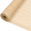 vidaXL Filet brise-vue Beige 1x25 m PEHD 150 g/m²
