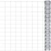vidaXL Clôture de jardin Acier galvanisé 50x1,25 m Argenté