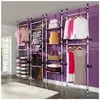 vidaXL Système de garde-robe télescopique avec barres Aluminium