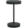 vidaXL Table de jardin Noir 60,5x106 cm Résine tressée