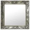vidaXL Miroir mural style baroque 50x50 cm Argenté