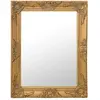 vidaXL Miroir mural style baroque 50x60 cm Doré