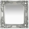vidaXL Miroir mural style baroque 40x40 cm Argenté