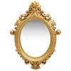 vidaXL Miroir mural style château 56x76 cm Doré