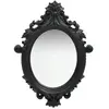 vidaXL Miroir mural style château 56x76 cm Noir