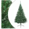 Vidaxl - Sapin de Noël artificiel moitié avec support vert 180 cm pvc