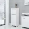 vidaXL Armoire de salle de bain Blanc 30x30x95 cm Aggloméré
