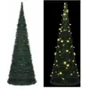 vidaXL Sapin de Noël artificiel pré-éclairé avec guirlandes vert 180cm