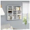vidaXL Étagère murale Blanc 90x16x78 cm Aggloméré