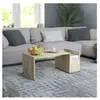 vidaXL Table basse Chêne sonoma 90x45x35 cm bois d’ingénierie