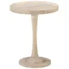 vidaXL Table d'appoint Ø60x75 cm Bois de manguier massif