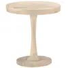 Non communiqué vidaXL Table d'appoint Ø50x55 cm Bois de manguier massif