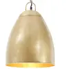 vidaXL Lampe suspendue industrielle 25 W Laiton Rond 32 cm E27