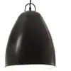 vidaXL Lampe suspendue industrielle 25 W Noir Rond 32 cm E27