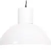 vidaXL Lampe suspendue 25 W Blanc Rond 48 cm E27