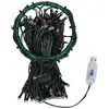 vidaXL Guirlande lumineuse filet d'arbre de Noël 250 LED 250 cm
