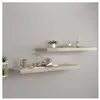 vidaXL Étagères murales flottantes 2 pcs chêne 90x23,5x3,8 cm MDF