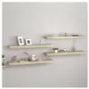vidaXL Étagères murales flottantes 4 pcs chêne 90x23,5x3,8 cm MDF