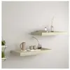 vidaXL Étagères murales flottantes 2 pcs chêne 50x23x3,8 cm MDF
