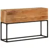vidaXL Table console 120x30x75 cm Bois d'acacia massif