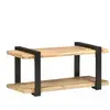 vidaXL Meuble TV 90x40x40 cm Bois de manguier brut