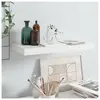 vidaXL Étagère murale flottante Blanc brillant 50x23x3,8 cm MDF