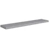vidaXL Étagère murale flottante gris 120x23,5x3,8 cm MDF