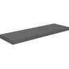 vidaXL Étagère murale flottante Gris brillant 80x23,5x3,8 cm MDF
