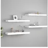 vidaXL Étagères murales flottantes 4 pcs blanc 60x23,5x3,8 cm MDF
