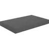 vidaXL Étagère murale flottante Gris brillant 50x23x3,8 cm MDF