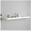 vidaXL Étagère murale flottante blanc 120x23,5x3,8 cm MDF