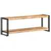 vidaXL Meuble TV 120x30x40 cm Bois de manguier brut