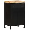 vidaXL Buffet 47x35x76 cm Bois de manguier brut