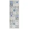 vidaXL Tapis de sol de cuisine lavable Mosaïque 45x150 cm