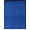 vidaXL Paillasson lavable Bleu 90x120 cm