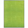 vidaXL Paillasson lavable Vert 90x120 cm