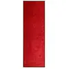 vidaXL Paillasson lavable Rouge 60x180 cm