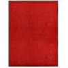vidaXL Paillasson lavable Rouge 90x120 cm