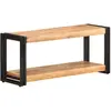 vidaXL Meuble TV 90x30x40 cm Bois d'acacia solide