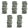 vidaXL Clôtures à treillis de saule 5pcs feuille artificielle 180x30cm