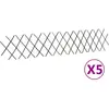 vidaXL Clôtures en treillis de saule 5 pcs 180x30 cm