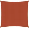 vidaXL Voile d'ombrage 160 g/m² Terre cuite 2,5x3 m PEHD