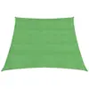 vidaXL Voile d'ombrage 160 g/m² Vert clair 3/4x3 m PEHD