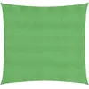 vidaXL Voile d'ombrage 160 g/m² Vert clair 2x2 m PEHD