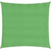 vidaXL Voile d'ombrage 160 g/m² Vert clair 3x3 m PEHD