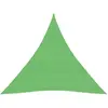 vidaXL Voile d'ombrage 160 g/m² Vert clair 4x4x4 m PEHD