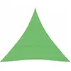 vidaXL Voile d'ombrage 160 g/m² Vert clair 4,5x4,5x4,5 m PEHD