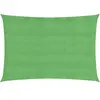 vidaXL Voile d'ombrage 160 g/m² rectangulaire vert clair 2x3,5 m PEHD